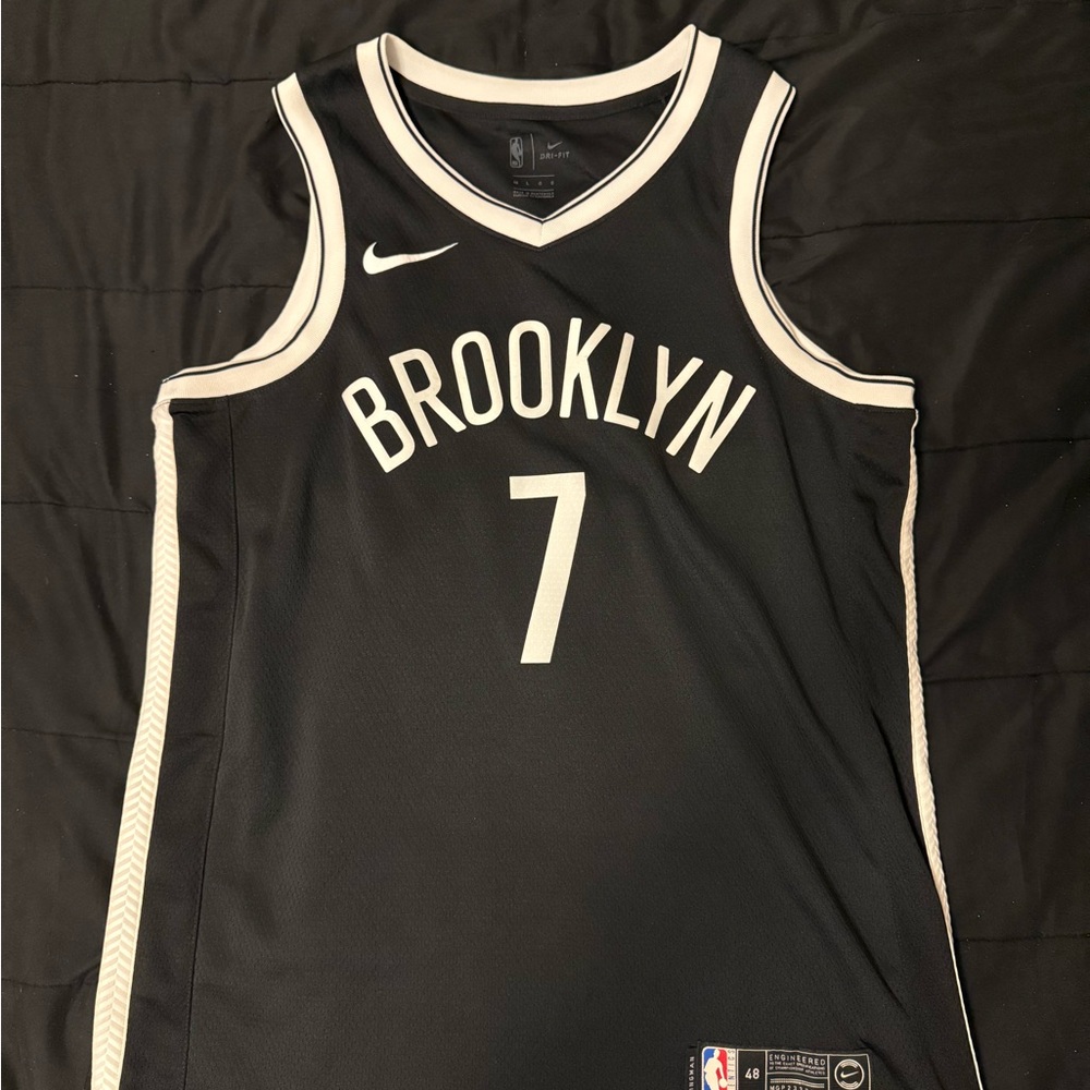 Nike Black and White Basketball Jersey